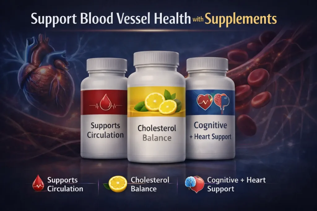 Support Blood Vessels Health with Supplements Vasculex USA