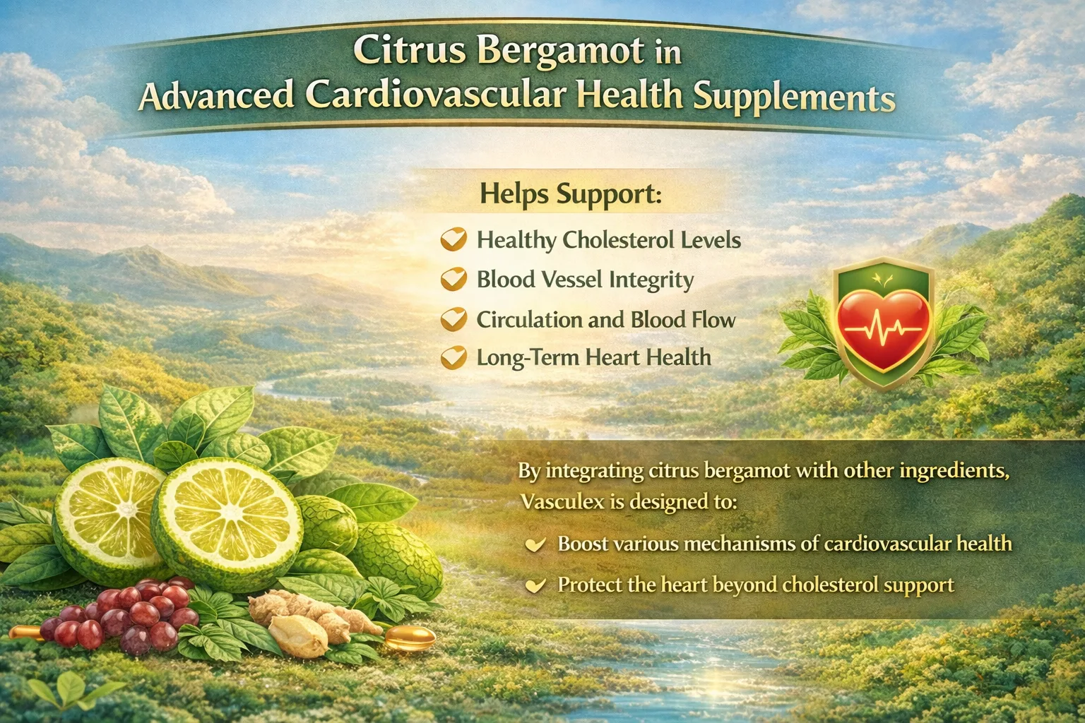 Citrus Bergamot -Vasculex | USA |